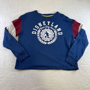 Medium Disneyland Best Day Ever Mickey Pullover Sweatshirt Disney Parks Sweater